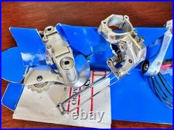 Rare Campagnolo C-Record 1st Gen Set NEW IN BOX (NOS) Clamp-on Derailleur