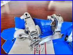 Rare Campagnolo C-Record 1st Gen Set NEW IN BOX (NOS) Clamp-on Derailleur