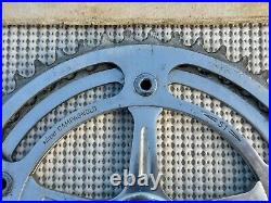 Rare Early 1960's Campagnolo 1049 Crankset 151 BCD with 46 & 51T Chainrings