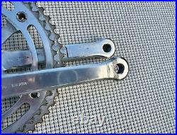 Rare Early 1960's Campagnolo 1049 Crankset 151 BCD with 46 & 51T Chainrings