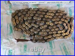 Regina Record Oro drilled chain NOS 116 links Nuovo Record Era fits Cinelli Masi