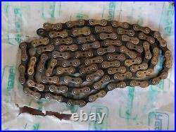 Regina Record Oro drilled chain NOS 116 links Nuovo Record Era fits Cinelli Masi