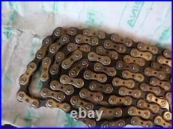 Regina Record Oro drilled chain NOS 116 links Nuovo Record Era fits Cinelli Masi