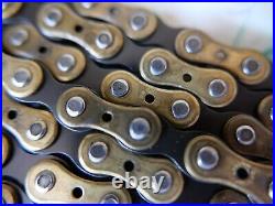 Regina Record Oro drilled chain NOS 116 links Nuovo Record Era fits Cinelli Masi