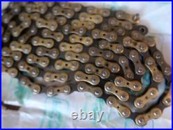 Regina Record Oro drilled chain NOS 116 links Nuovo Record Era fits Cinelli Masi