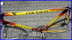 Rennrad Colnago Columbus Stahl Rahmen Gr 59 CM mit Campagnolo Record