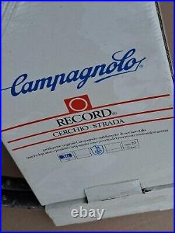 Retro NIB NOS CAMPAGNOLO Record Strada 700c x22mm 36H Rim set Tubular