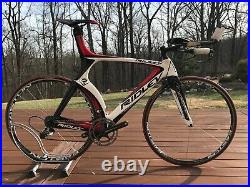 Ridley Dean Large Carbon Triathlon / Time Trial Bike Easton Campagnolo