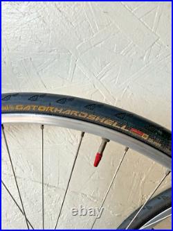 Rigida Wheelset 700c Campagnolo Record Hubs 36 Hole 126 MM Spacing Italian Rigida Wheelset 700c Campagnolo Record Hubs 36 Hole 126 MM Spacing Italian