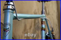 Rino boschetti record campagnolo victory vintage steel bike made in italy eroica Rino boschetti record campagnolo victory vintage steel bike made in italy eroica