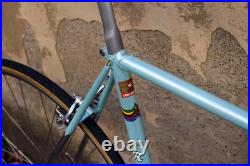 Rino boschetti record campagnolo victory vintage steel bike made in italy eroica Rino boschetti record campagnolo victory vintage steel bike made in italy eroica