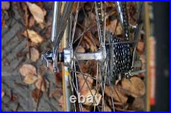 Rino boschetti record campagnolo victory vintage steel bike made in italy eroica Rino boschetti record campagnolo victory vintage steel bike made in italy eroica
