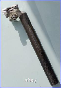 SEATPOST 27.2mm Campagnolo Record Carbon 10v 30cm Carbon Seatpost 27.2 2B