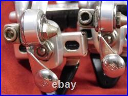 Script Logo Campagnolo C-Record Era Cobalto Calipers 47 mm Reach with Allen Bolts