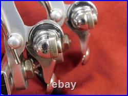 Script Logo Campagnolo C-Record Era Cobalto Calipers 47 mm Reach with Allen Bolts