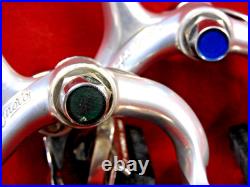 Script Logo Campagnolo C-Record Era Cobalto Calipers 47 mm Reach with Allen Bolts