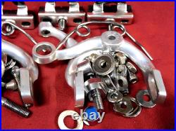 Script Logo Campagnolo C-Record Era Cobalto Calipers 47 mm Reach with Allen Bolts