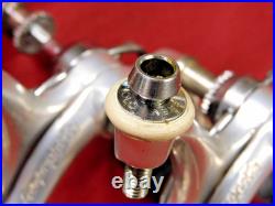 Script Logo Campagnolo C-Record Era Cobalto Calipers 47 mm Reach with Allen Bolts