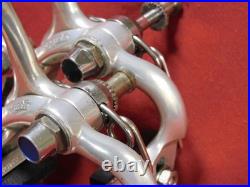 Script Logo Campagnolo C-Record Era Cobalto Calipers 47 mm Reach with Allen Bolts