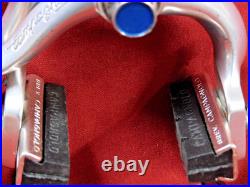 Script Logo Campagnolo C-Record Era Cobalto Calipers 47 mm Reach with Allen Bolts