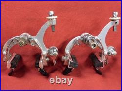 Script Logo Campagnolo C-Record Era Cobalto Calipers 47 mm Reach with Allen Bolts