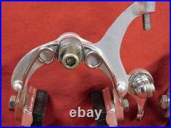 Script Logo Campagnolo C-Record Era Cobalto Calipers 47 mm Reach with Allen Bolts