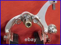 Script Logo Campagnolo C-Record Era Cobalto Calipers 47 mm Reach with Allen Bolts