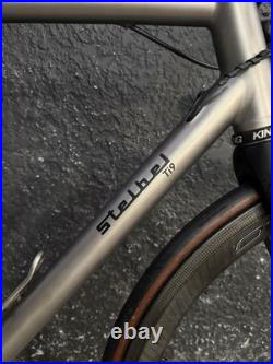 Stebel Ti9 Custom Titanium Road Bike 56cm Campagnolo Super Record 12 Speed
