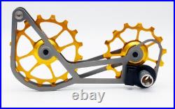 Swishti Road Bicycle Oversized Pulley Titanium Cage For Campy Campagnolo Gold