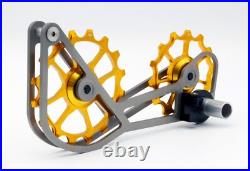 Swishti Road Bicycle Oversized Pulley Titanium Cage For Campy Campagnolo Gold