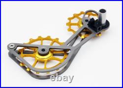Swishti Road Bicycle Oversized Pulley Titanium Cage For Campy Campagnolo Gold