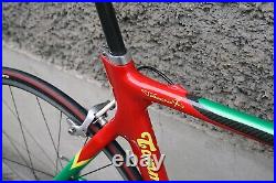 Tommasini irio team grassi mapei campagnolo record nucleon wheels vintage bike