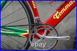 Tommasini irio team grassi mapei campagnolo record nucleon wheels vintage bike