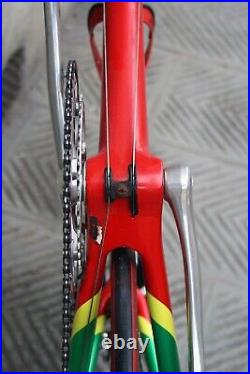 Tommasini irio team grassi mapei campagnolo record nucleon wheels vintage bike