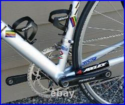 Torelli Stiletto Columbus Altec road bike 56cm Campagnolo Record Titanium Carbon