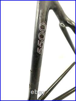 Trek 5500 OCLV Carbon Road Bicycle Frameset 56cm Campagnolo Record Headset
