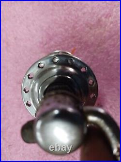 VINTAGE CAMPAGNOLO RECORD FREEWHEEL HUBS 28 HOLE With SKEWERS SLOTTED AERO SPOKES