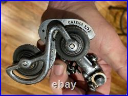 VTG Campagnolo Record Rear Derailleur 1st Generation Patent Pending Iron First