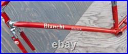 Vintage 1960 Bianchi Record RoadBike FRAME & FORK Campagnolo Tour Sports Bicycle