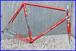 Vintage 1960 Bianchi Record RoadBike FRAME & FORK Campagnolo Tour Sports Bicycle