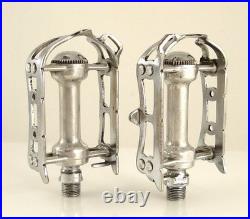 Vintage 1960s 70s Campagnolo 1037 RECORD Strada Pedals Road Bike (WA)