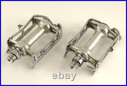 Vintage 1960s 70s Campagnolo 1037 RECORD Strada Pedals Road Bike (WA)