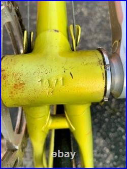 Vintage 1967-70 LEGNANO 56cm Olimpiade Record Specialissima Italian Race Bike