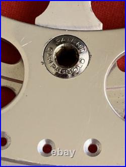 Vintage 1973 Campagnolo 1049 Record Strada Crankset 170mm 53/42t Silver Drilled