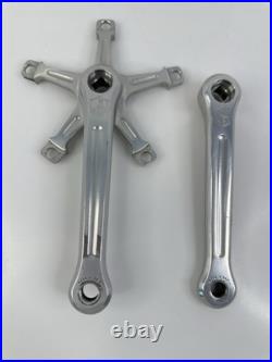 Vintage 1983 Campagnolo Nuovo Record Strada Road Crankset Double 170 110 HTF Vintage 1983 Campagnolo Nuovo Record Strada Road Crankset Double 170 110 HTF