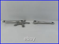 Vintage 1983 Campagnolo Nuovo Record Strada Road Crankset Double 170 110 HTF Vintage 1983 Campagnolo Nuovo Record Strada Road Crankset Double 170 110 HTF