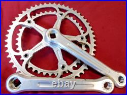 Vintage 1985 Campagnolo #1049/A Super Record Crankset 52/42 x 170 x 144 mm BCD