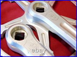 Vintage 1985 Campagnolo #1049/A Super Record Crankset 52/42 x 170 x 144 mm BCD