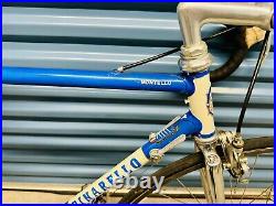 Vintage 1986 Pinarello Montello SLX Bicycle Campagnolo SUPER Record NOS Two-Tone