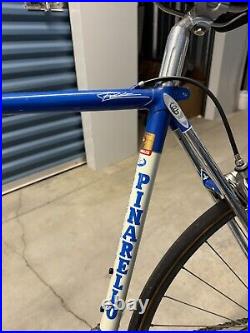 Vintage 1986 Pinarello Montello SLX Bicycle Campagnolo SUPER Record NOS Two-Tone